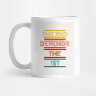 2nd defends 1st Mug